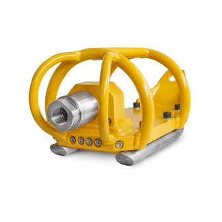 Bulldozer Sohlenreiniger