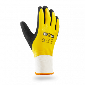 Polyester-Strickhandschuhe - Latex