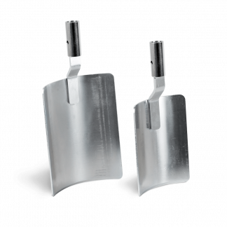 Schmutzschaber gebogen