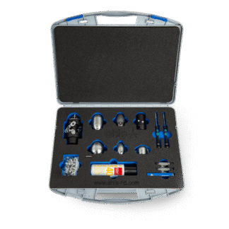 Düsenkoffer mit 1/2" Düsen